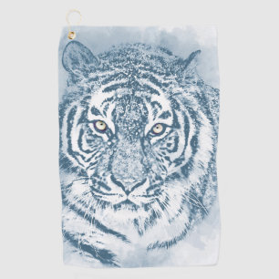 Tiger Golfhandtuch
