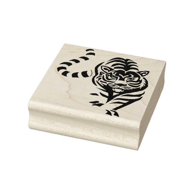 Tiger Gummistempel (Stempel)