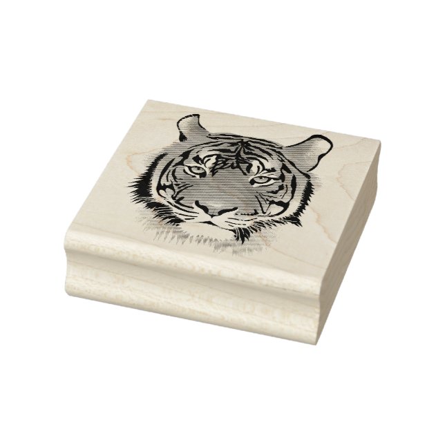 Tiger Gummistempel (Stempel)