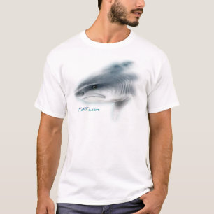 Tiger-Haifisch-Kopf T-Shirt