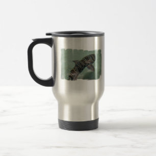 Tiger-Haifisch-Reise-Tasse Reisebecher