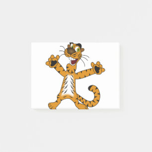 Tiger Happy Euphoric Cat Nature Wild Life Post-it Klebezettel
