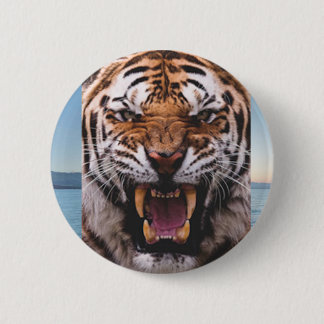 Tiger-Hauptknopf Button