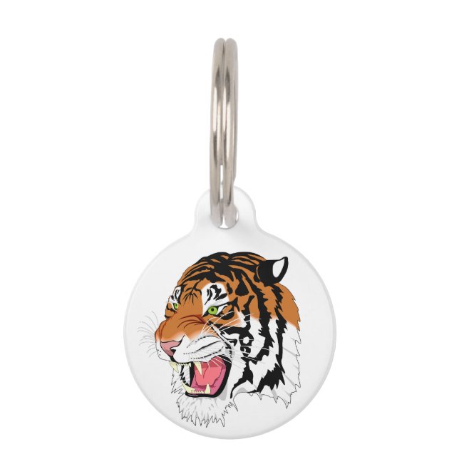 Tiger Haustiermarke (Vorderseite)