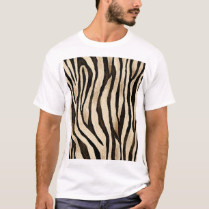 Tiger Haut Nahtlose Textur T-Shirt