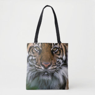 Tiger Head and Face Tasche