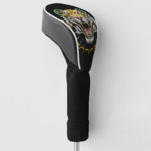 Tiger Head Golf Cover