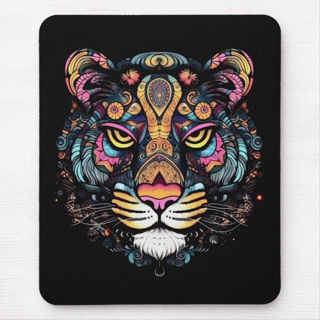 Tiger Head Mousepad (Vorne)