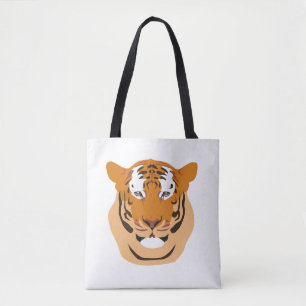Tiger Head Tasche