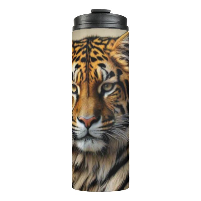 Tiger Head Thermosbecher (Vorderseite)