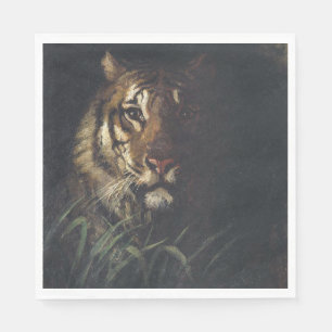 Tiger Head (von Abott Handerson Thayer) Serviette