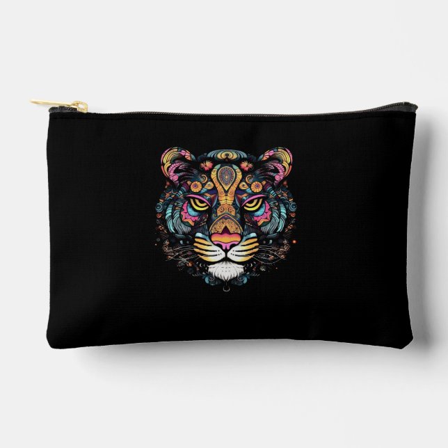 Tiger Head Zubehörtasche (Vorderseite)