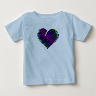 Tiger Heart 1 Baby Bekleidung T-shirt