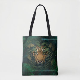 Tiger hiding in Foliage                Tasche