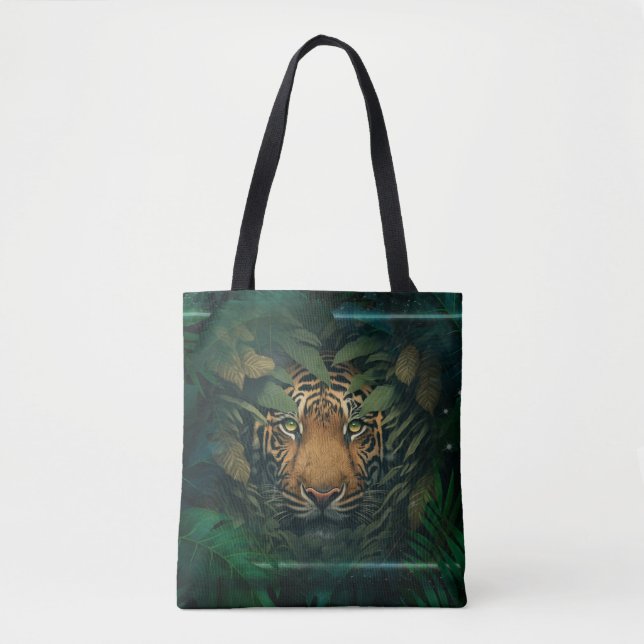 Tiger hiding in Foliage                Tasche (Vorderseite)
