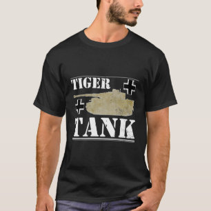 Tiger Historischer Weltkrieg 2 Ww2 Deutscher Panze T-Shirt