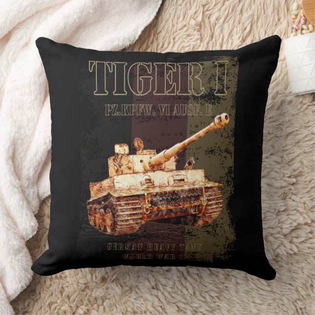 Tiger I - Deutscher Hochtank WWII mit deutscher Fl Kissen (Decke)