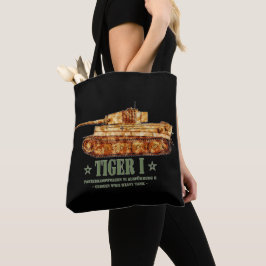 Tiger I. Weltkrieg Zweiter deutscher Panzer Tasche