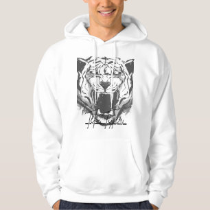 Tiger Illustration Hoodie