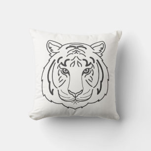 Tiger Illustration Kissen