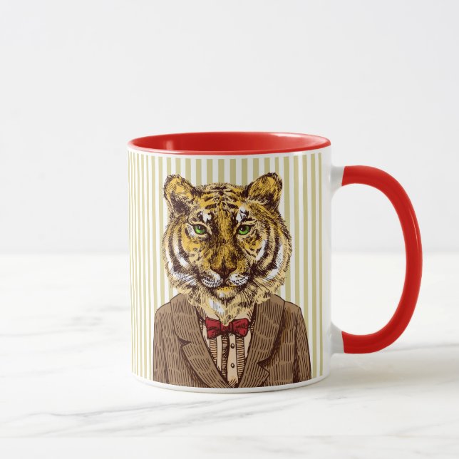 Tiger im Abend Tasse (Rechts)