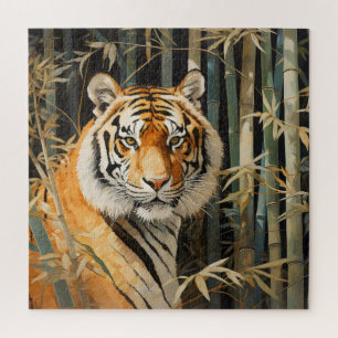 Tiger im Bambuswald