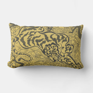 Tiger im Dschungel (Wild Animal) (von Paul Ranson) Lendenkissen
