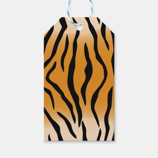 Tiger Imprimer les étiquettes cadeaux (Devant)