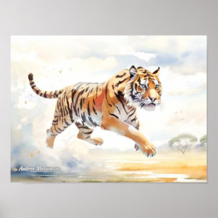 Tiger in Aktion 2 Poster