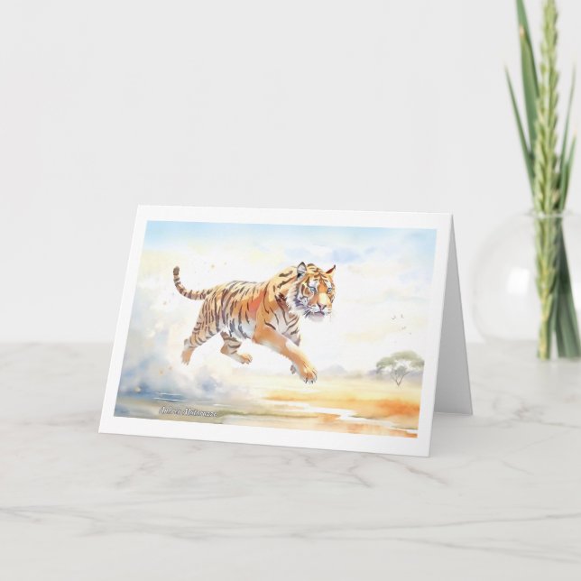 Tiger in Aktion 3 (Vorderseite)