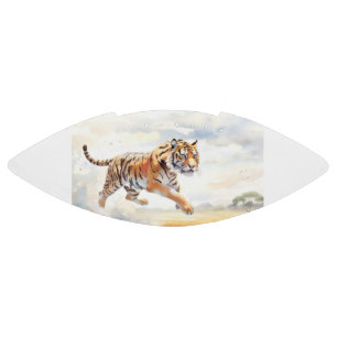 Tiger in Aktion Football