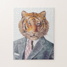 Tiger in Armani Puzzlespiel