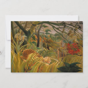 Tiger in einem tropischen Sturm   Henri Rousseau