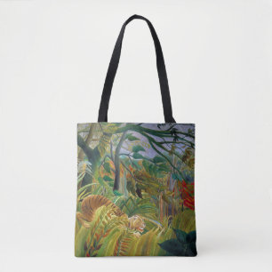 Tiger in einem tropischen Sturm, Rousseau Tasche