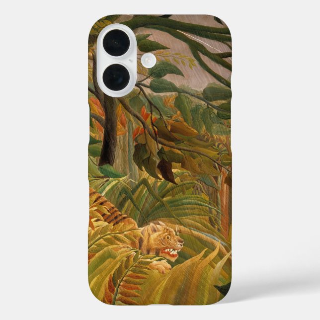 Tiger in einem tropischen Sturm von Henri Rousseau title_seo2 (Rückseite)