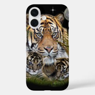 Tiger iPhone 16 Hülle