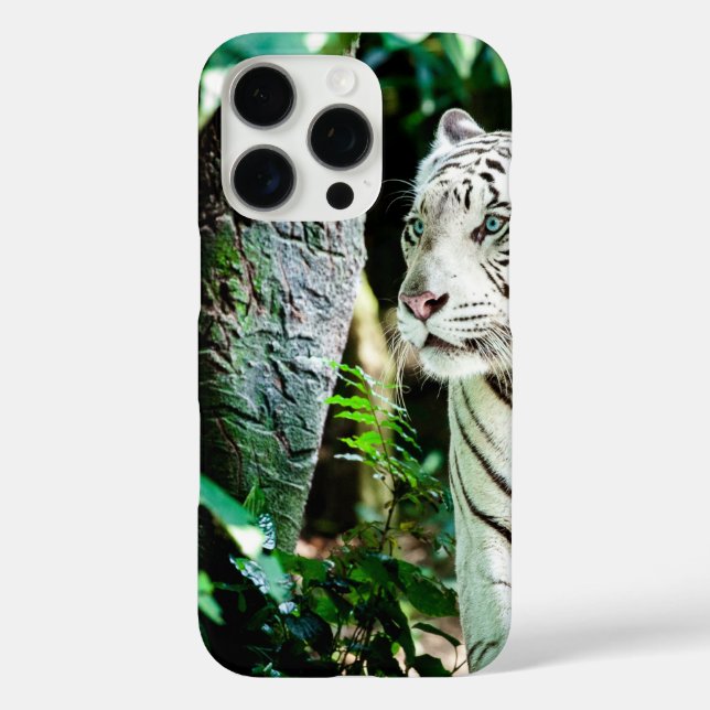 Tiger iPhone 16 Pro Hülle (Rückseite)