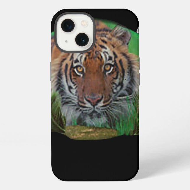 Tiger iPhone Hülle (Rückseite)