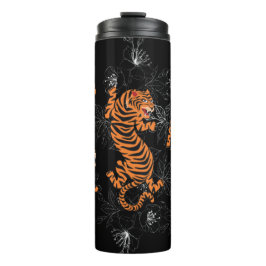 Tiger japanische Art Stil Thermal Tumbler Thermosbecher