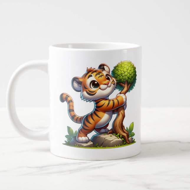 Tiger Jumbo Tasse (Links)