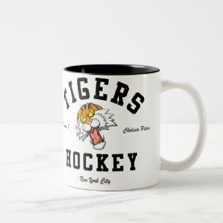 Tiger-Kaffee-Tasse Zweifarbige Tasse