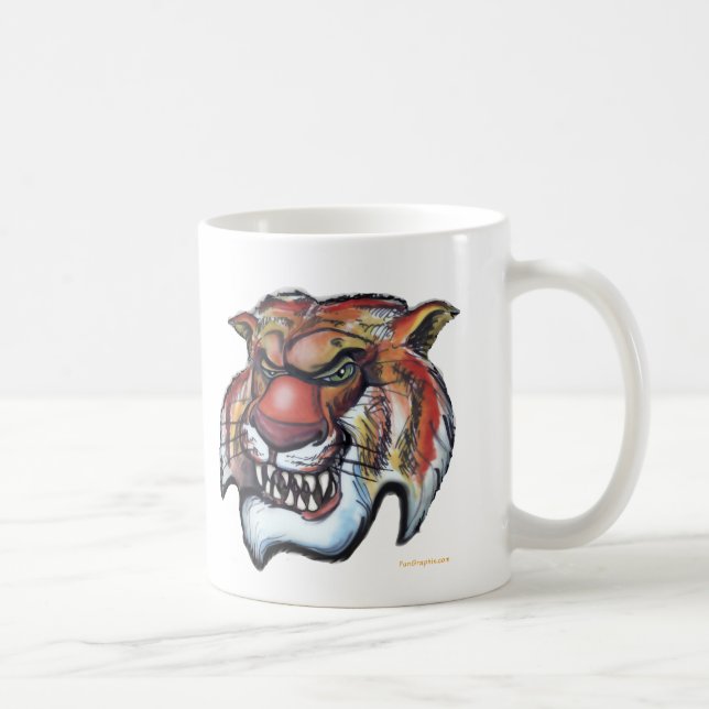 Tiger Kaffeetasse (Rechts)