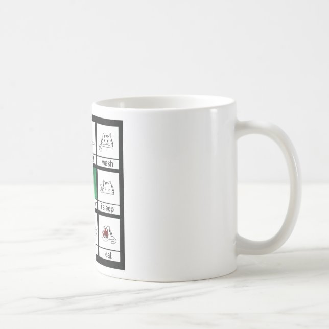 Tiger-Katze Kaffeetasse (Rechts)