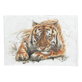 Tiger Kissenbezug
