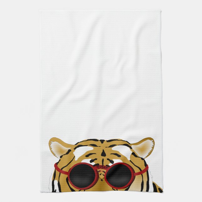 Tiger Kitetücher Geschirrtuch (Vertikal)