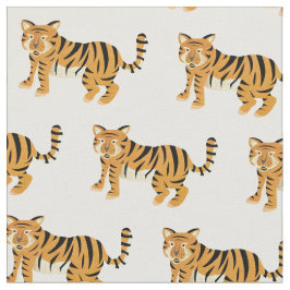 Tiger Kitty Stoff