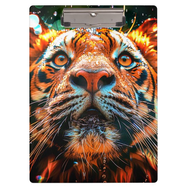 Tiger Klemmbrett (Vorderseite)
