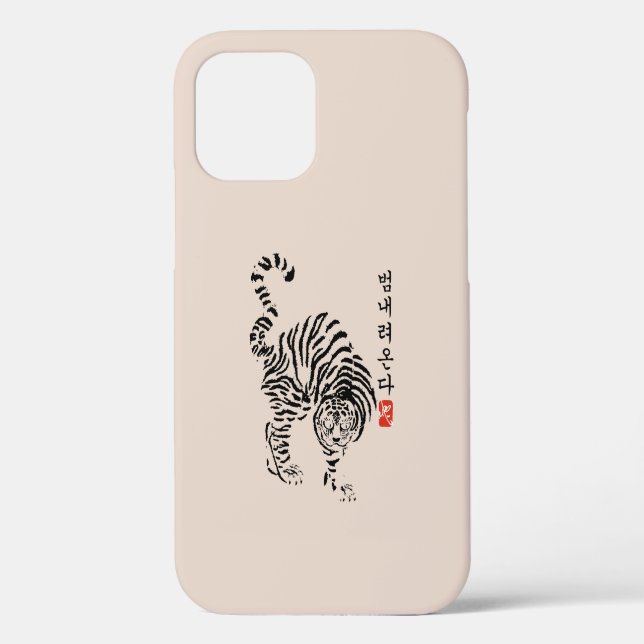 Tiger kommt (범 내 온 다) Case-Mate iPhone hülle (Rückseite)