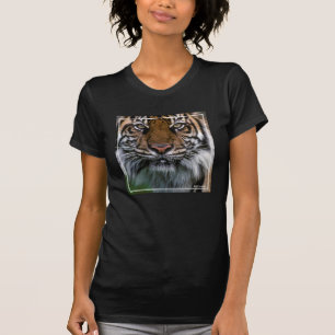 Tiger-Kopf und Gesicht T-Shirt