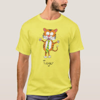 Tiger Krawatte Niedlich Funny